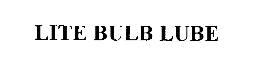 LITE BULB LUBE