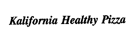 KALIFORNIA HEALTHY PIZZA
