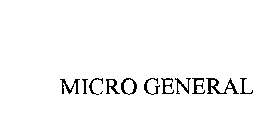 MICRO GENERAL