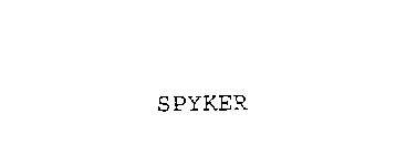 SPYKER