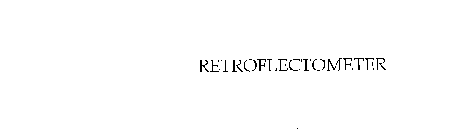 RETROFLECTOMETER