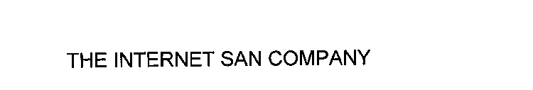 THE INTERNET SAN COMPANY