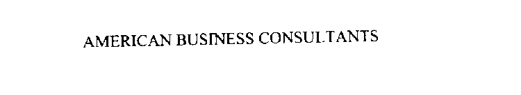 AMERICAN BUSINESS CONSULTANTS
