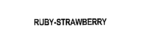 RUBY-STRAWBERRY