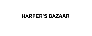 HARPER'S BAZAAR