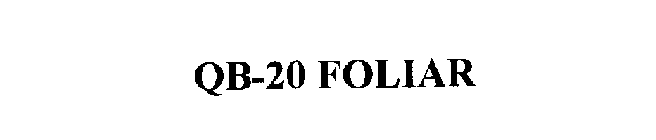 QB-20 FOLIAR