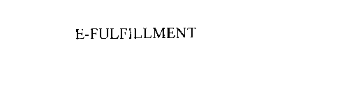 E-FULFILLMENT