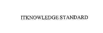 ITKNOWLEDGE STANDARD