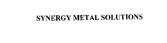 SYNERGY METAL SOLUTIONS