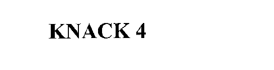 KNACK 4