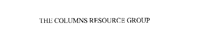 THE COLUMNS RESOURCE GROUP