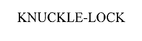 KNUCKLE-LOCK