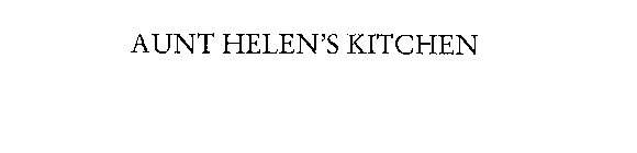 AUNT HELEN'S KITCHEN