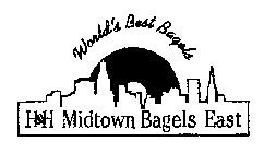 WORLD'S BEST BAGELS H&H MIDTOWN BAGELS EAST