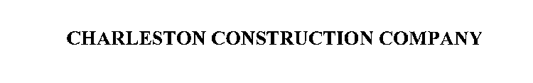 CHARLESTON CONSTRUCTION COMPANY