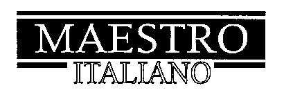 MAESTRO ITALIANO
