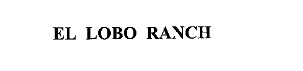 EL LOBO RANCH