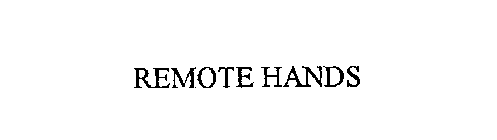 REMOTE HANDS