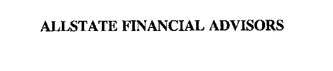 ALLSTATE FINANCIAL ADVISORS