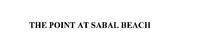 THE POINT AT SABAL BEACH