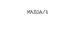 MAZDA/1