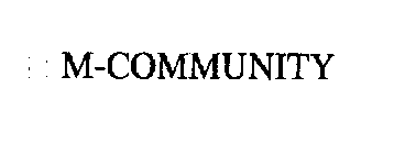 M-COMMUNITY