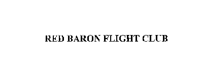 RED BARON FLIGHT CLUB