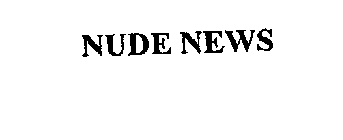 NUDE NEWS