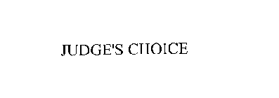 JUDGE'S CHOICE