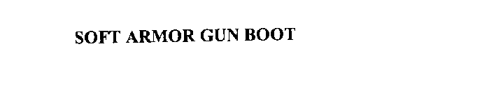 SOFT ARMOR GUN BOOT