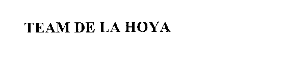 TEAM DE LA HOYA