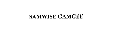 SAMWISE GAMGEE
