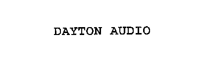 DAYTON AUDIO