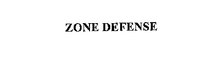 ZONE DEFENSE