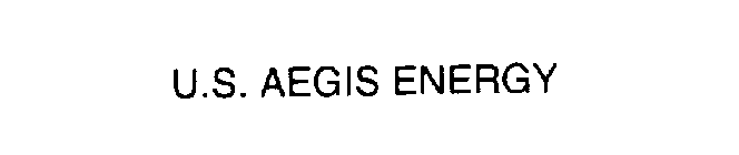U.S. AEGIS ENERGY