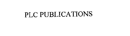 PLC PUBLICATIONS