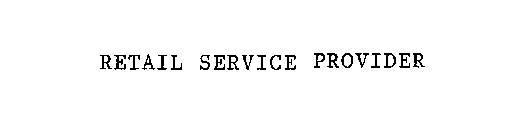 RETAIL SERVICE PROVIDER