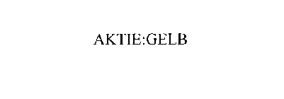 AKTIE:GELB