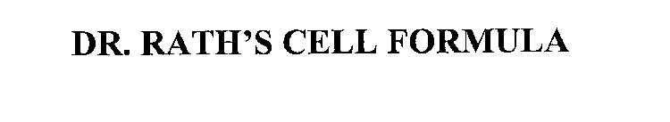DR. RATH'S CELL FORMULA