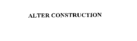 ALTER CONSTRUCTION