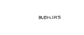 BUEHLER'S