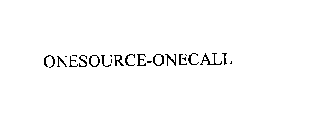 ONESOURCE-ONECALL