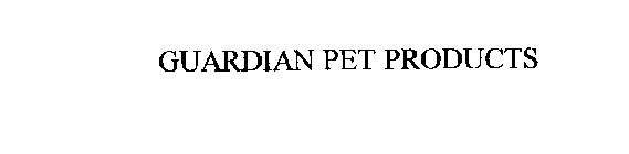 GUARDIAN PET PRODUCTS