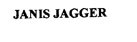 JANIS JAGGER