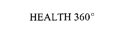 HEALTH 360 °