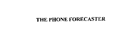 THE PHONE FORECASTER