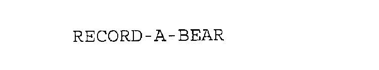 RECORD-A-BEAR
