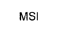 MSI