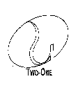 TWO ONE AND DESIGN