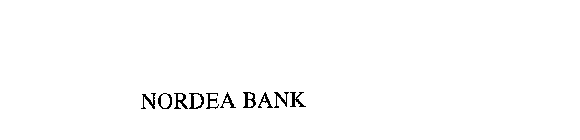 NORDEA BANK